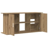Suport pentru acvariu vidaXL, stejar, 121x41x58 cm, din placaj 7