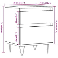 Suport pentru acvariu vidaXL, stejar, 121x41x58 cm, din placaj 10