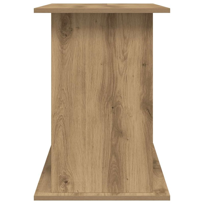 Suport pentru acvariu vidaXL, stejar, 121x41x58 cm, din placaj