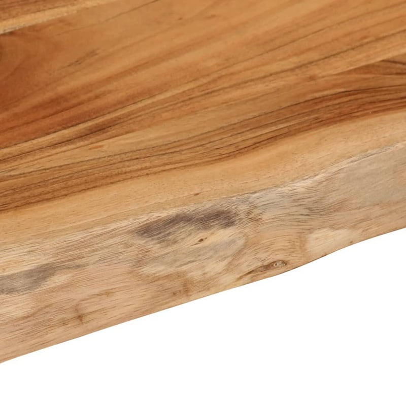 vidaXL tömör akácfa asztallap 110x40 cm téglalap alakú