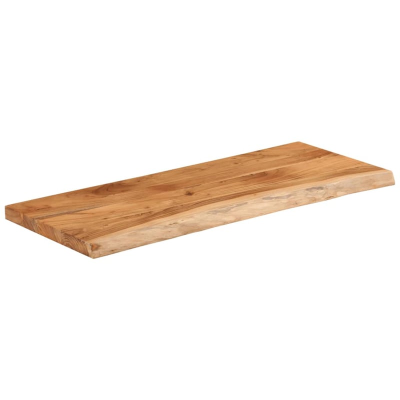 vidaXL tömör akácfa asztallap 110x40 cm téglalap alakú