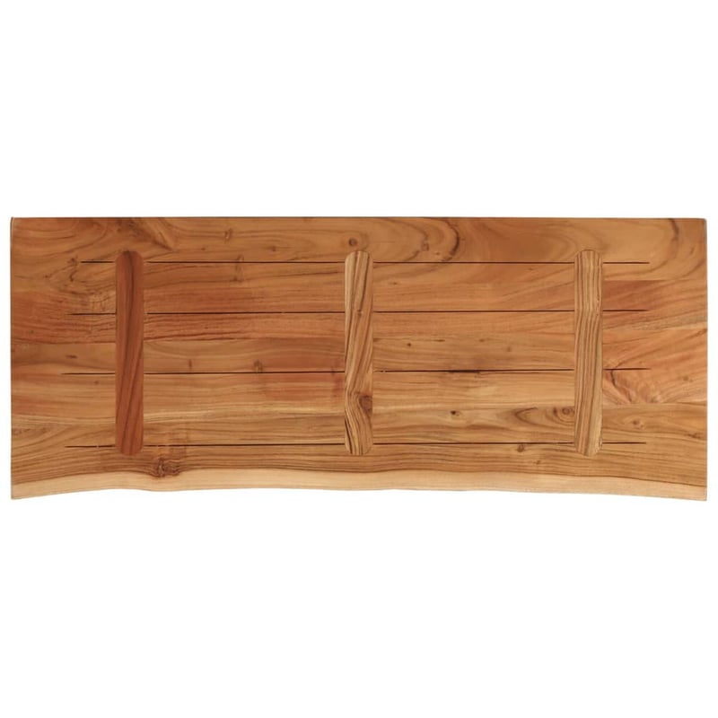 vidaXL tömör akácfa asztallap 110x40 cm téglalap alakú