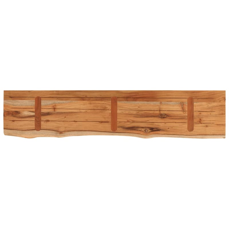 vidaXL tömör akácfa asztallap 180x40 cm téglalap alakú