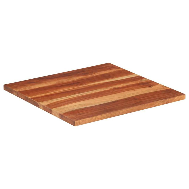 vidaXL tömör akácfa asztallap 60x60 cm 25-27 mm