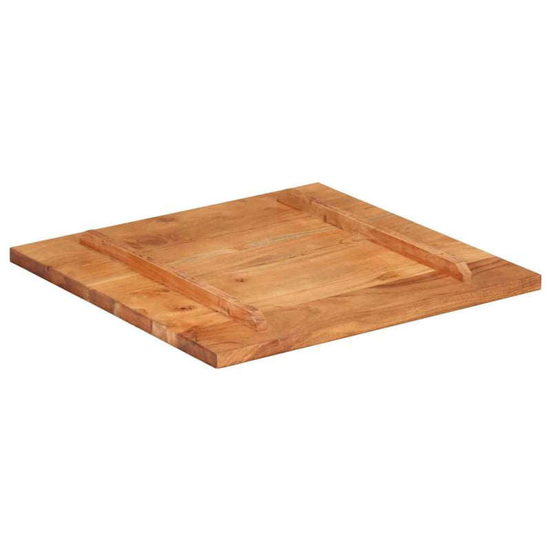 vidaXL tömör akácfa asztallap 60x60 cm 25-27 mm