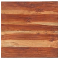 vidaXL tömör akácfa asztallap 60x60 cm 25-27 mm 1