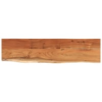 vidaXL tömör akácfa fali polc 120x30 cm téglalap alakú 1