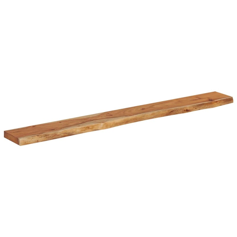 vidaXL tömör akácfa fali polc 160x20 cm téglalap alakú