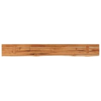 vidaXL tömör akácfa fali polc 160x20 cm téglalap alakú 5