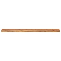 vidaXL tömör akácfa fali polc 160x20 cm téglalap alakú 4
