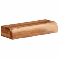 vidaXL Tömör akácfa fali polc 40x17 cm - 2 darab szett 2