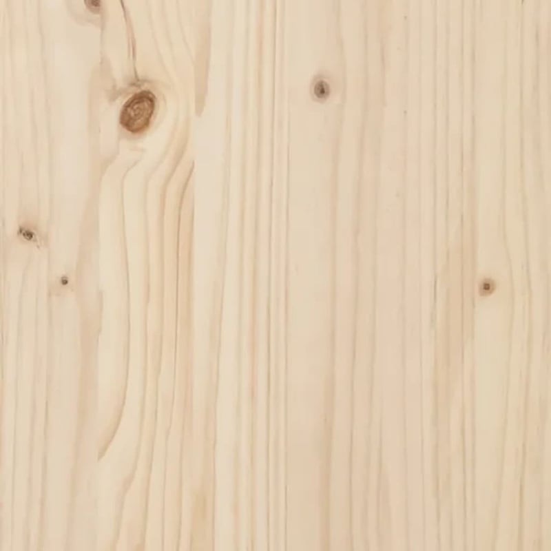 vidaXL tömör fenyőfa asztallap 80x40 cm ovális