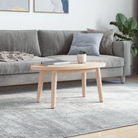 vidaXL tömör fenyőfa asztallap 80x40 cm ovális 2