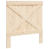 vidaXL tömör fenyőfa fejtámla 100x104 cm ágy 1