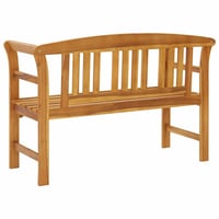 vidaXL tömör tíkfa kerti pad 114 cm 4