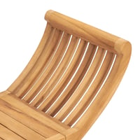vidaXL tömör tíkfa kerti pad 126 cm 5