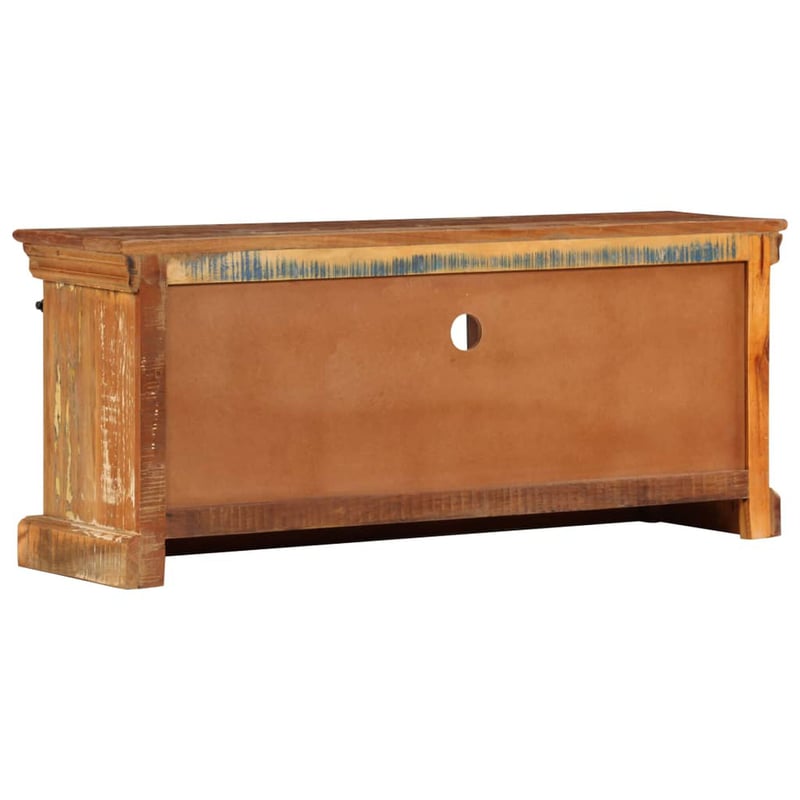 vidaXL tömör újrahasznosított fa TV-szekrény 110x30x45 cm