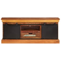 vidaXL tömör újrahasznosított fa TV-szekrény 110x30x45 cm 3