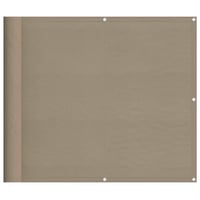 vidaXL tópszínű erkélyparaván 90x800 cm oxford poliészter 1