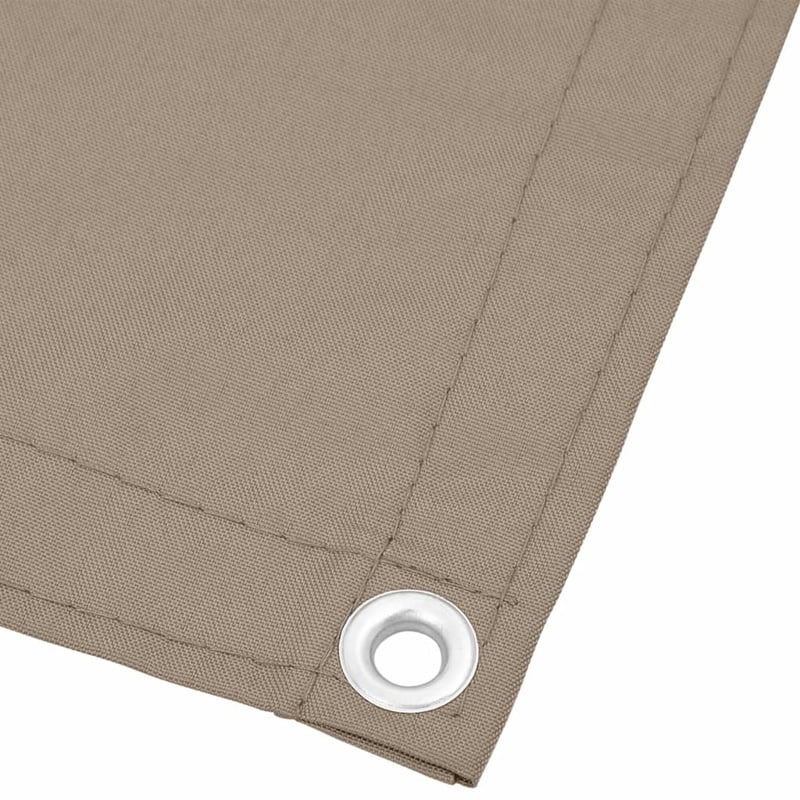 vidaXL tópszínű erkélyparaván 90x800 cm oxford poliészter