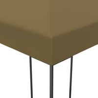 vidaXL tópszínű pavilon 3x4m 180g/m² vízálló 4