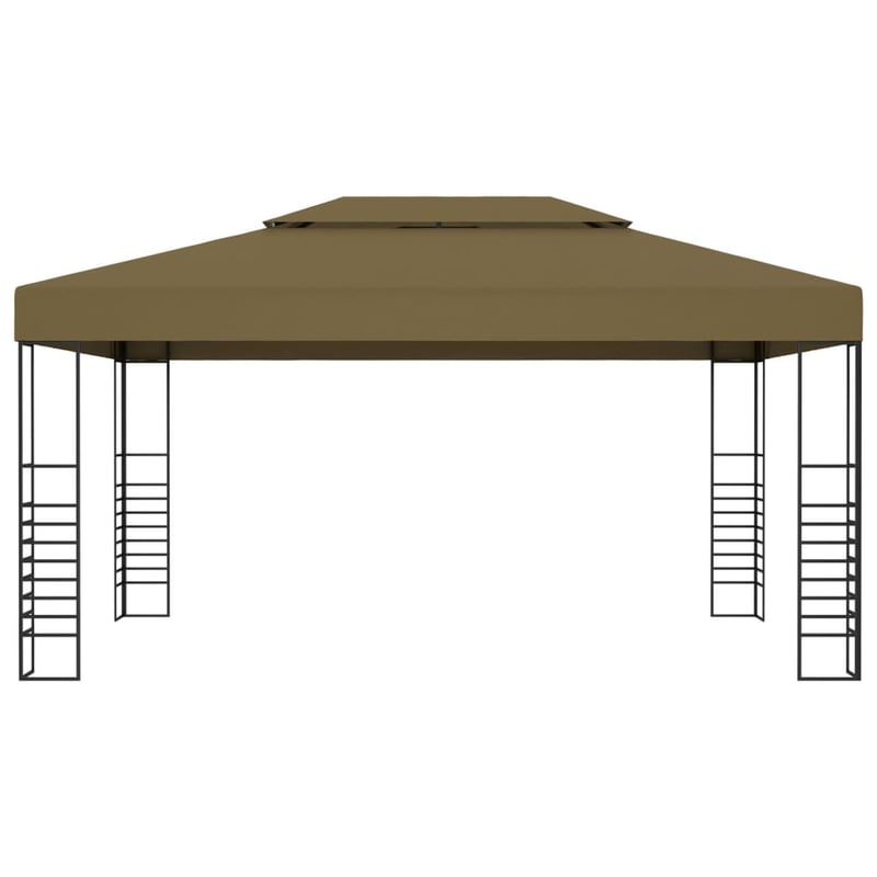 vidaXL tópszínű pavilon 3x4m 180g/m² vízálló