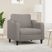 vidaXL tópszínű szövet kanapéfotel 60 cm 2