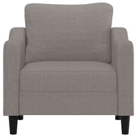 vidaXL tópszínű szövet kanapéfotel 60 cm 3