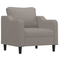 vidaXL tópszínű szövet kanapéfotel 60 cm 1