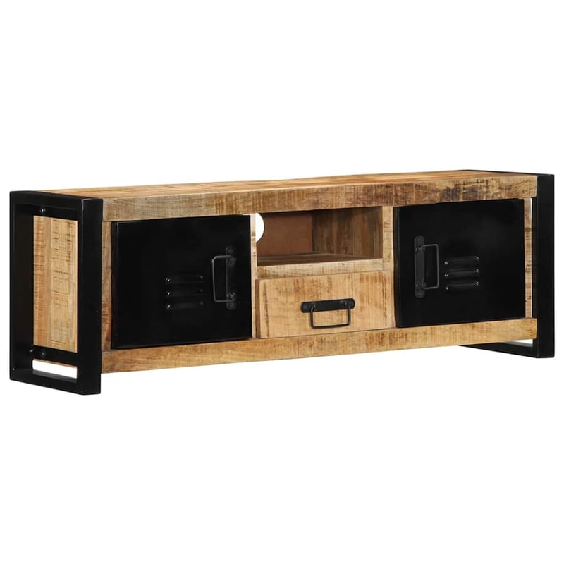 vidaXL TV szekrény 100x30x35 cm Mango fa