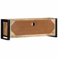 vidaXL TV szekrény 100x30x35 cm Mango fa 4