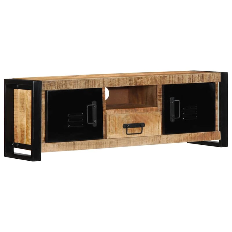 vidaXL TV szekrény 100x30x35 cm Mango fa