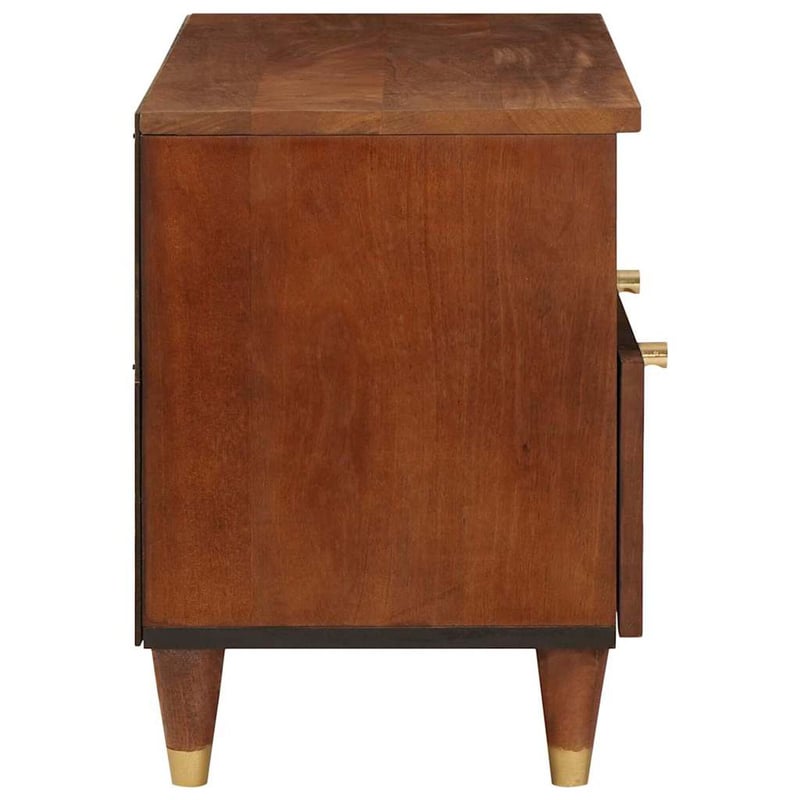 vidaXL TV szekrény fiókkal mangófából 70x33,5x46 cm barna