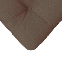 vidaXL Ülőpárnák 4 db Barna 45x45x12 cm szövetből 9