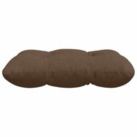 vidaXL Ülőpárnák 4 db Barna 45x45x12 cm szövetből 6