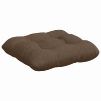 vidaXL Ülőpárnák 4 db Barna 45x45x12 cm szövetből 5