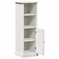 vidaXL VIGO Fürdőszoba Szekrény Fehér 37x34x110 cm 5