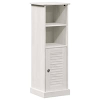 vidaXL VIGO Fürdőszoba Szekrény Fehér 37x34x110 cm 1