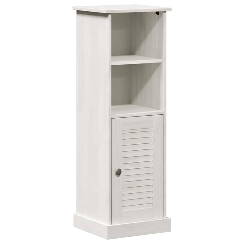 vidaXL VIGO Fürdőszoba Szekrény Fehér 37x34x110 cm