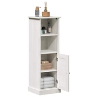 vidaXL VIGO Fürdőszoba Szekrény Fehér 37x34x110 cm 3