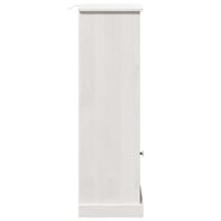 vidaXL VIGO Fürdőszoba Szekrény Fehér 37x34x110 cm 7