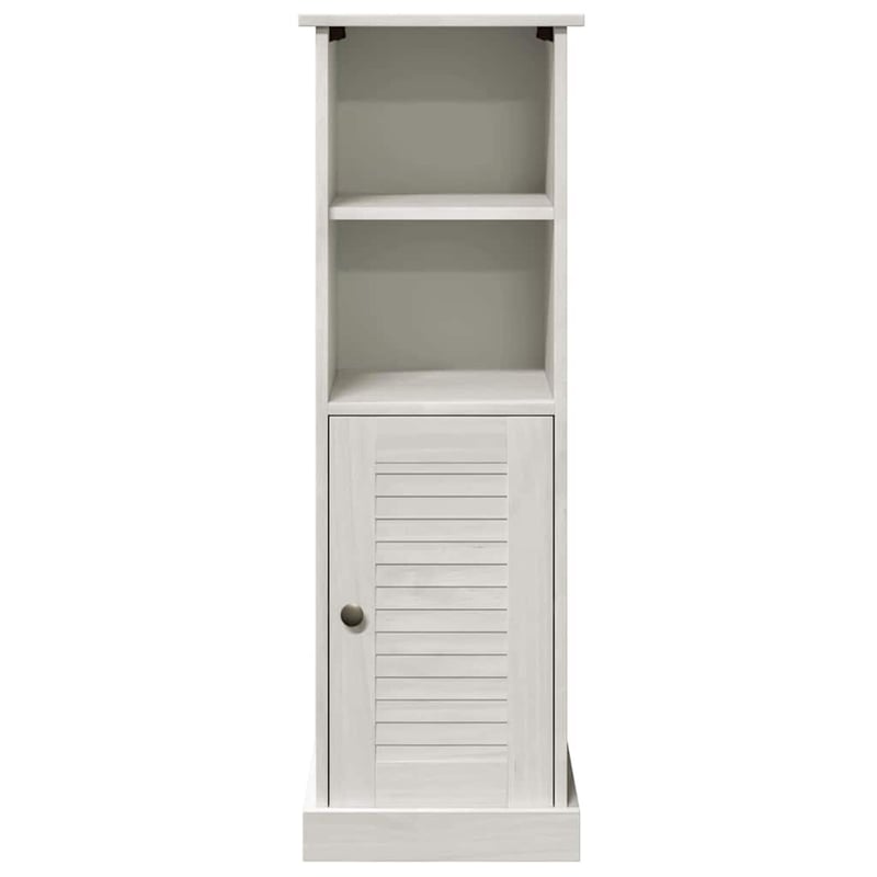 vidaXL VIGO Fürdőszoba Szekrény Fehér 37x34x110 cm
