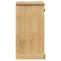 vidaXL VIGO tömör fenyőfa fiókos tálalószekrény 78x40x75 cm 6