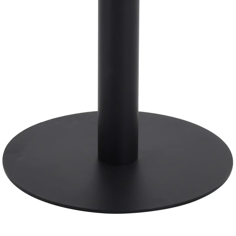 vidaXL világosbarna MDF bisztróasztal 60x60 cm