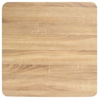 vidaXL világosbarna MDF bisztróasztal 60x60 cm 4