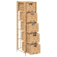 vidaXL vízijácint tárolóegység 5 kosárral 100 cm magas 3