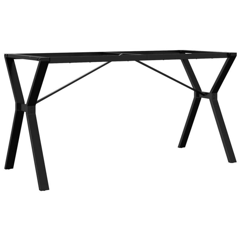 vidaXL Y-alakú acél étkezőasztallábak 140x60x73 cm