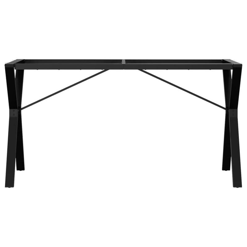 vidaXL Y-alakú acél étkezőasztallábak 140x60x73 cm