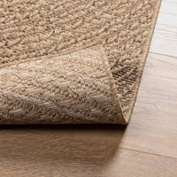 vidaXL ZIZUR Juta Hatású Szőnyeg 120x170 cm Beltéri Kültéri 7