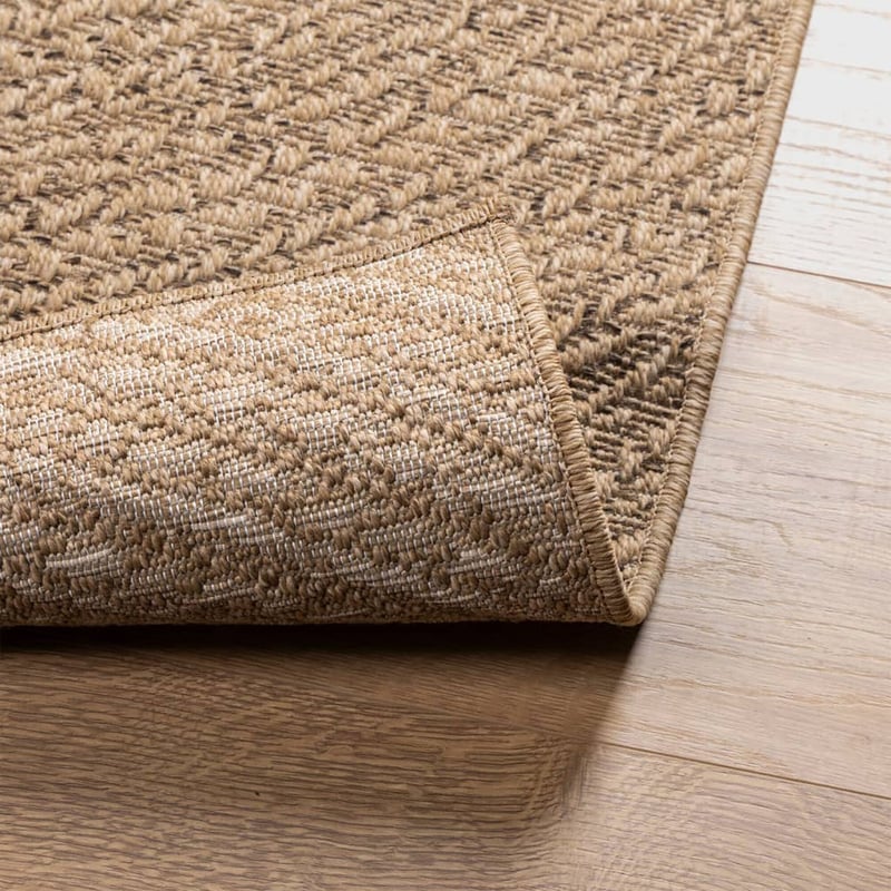 vidaXL ZIZUR Juta Hatású Szőnyeg 120x170 cm Beltéri Kültéri